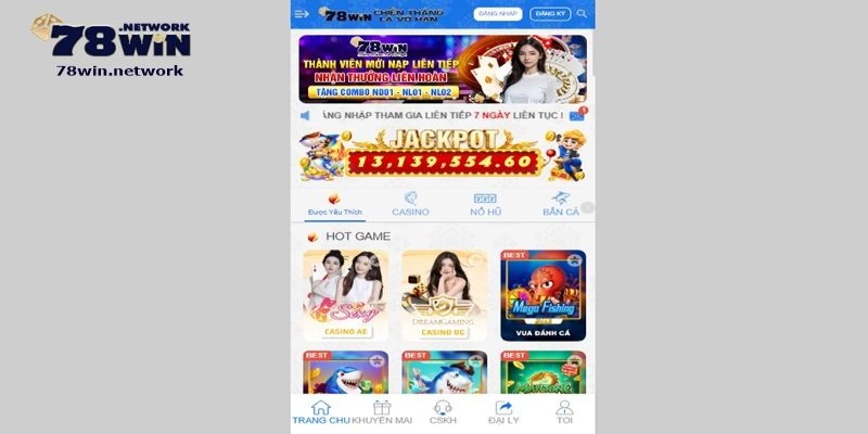 78win là sân chơi uy tín đến từ Philippines