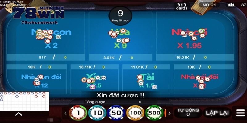 Nhiều người đã chọn công thức baccarat dạng 1-3-2-4 và gặt hái thành công